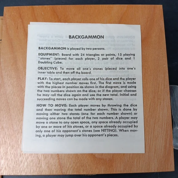 Vtg Magnetic Backgammon Chess Checkers Set Boxed Complete Travel Camping Game - Picture 10 of 16